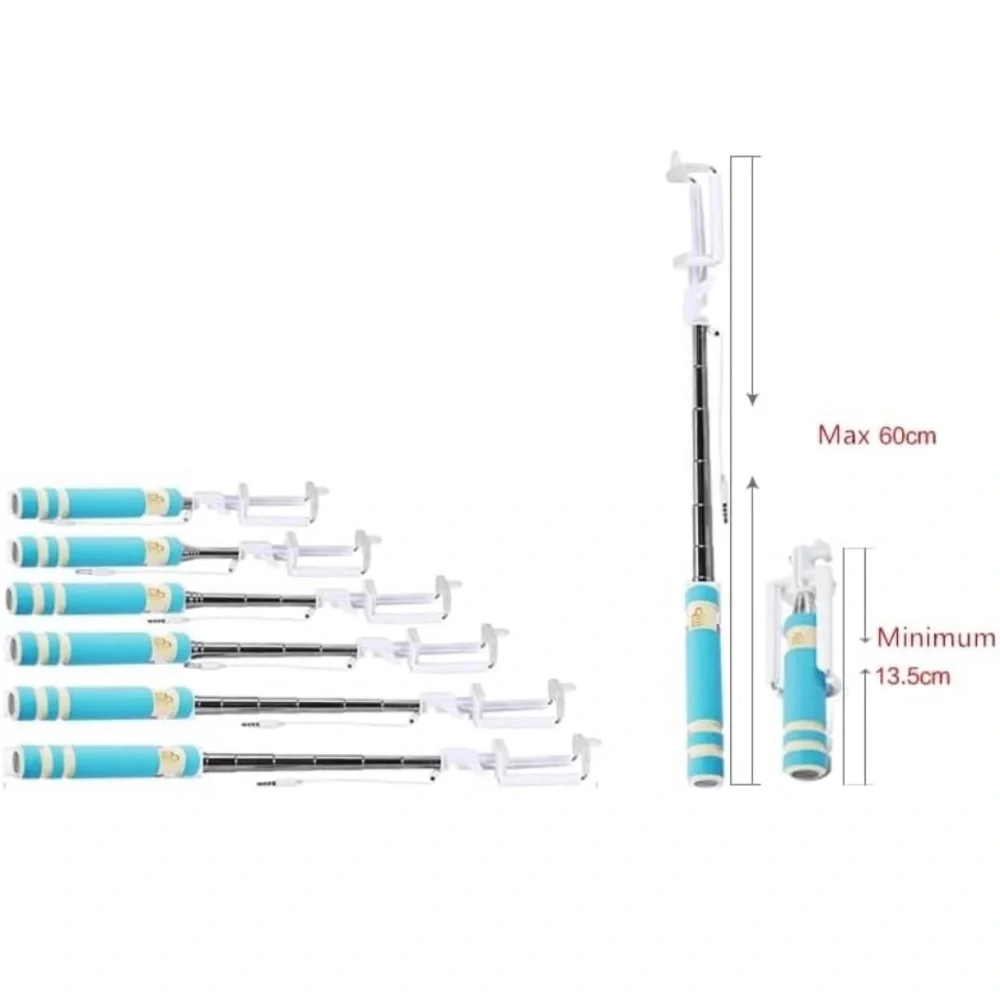 VizGiz Selfie Stick Mini Monopod Portable